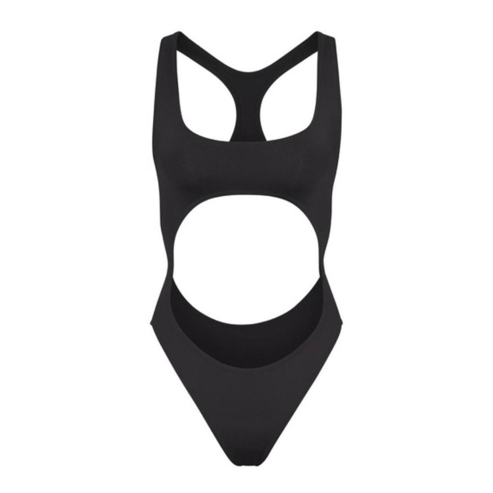 Skims Monokini Swimsuit Size XL New With Tags in Color Onyx